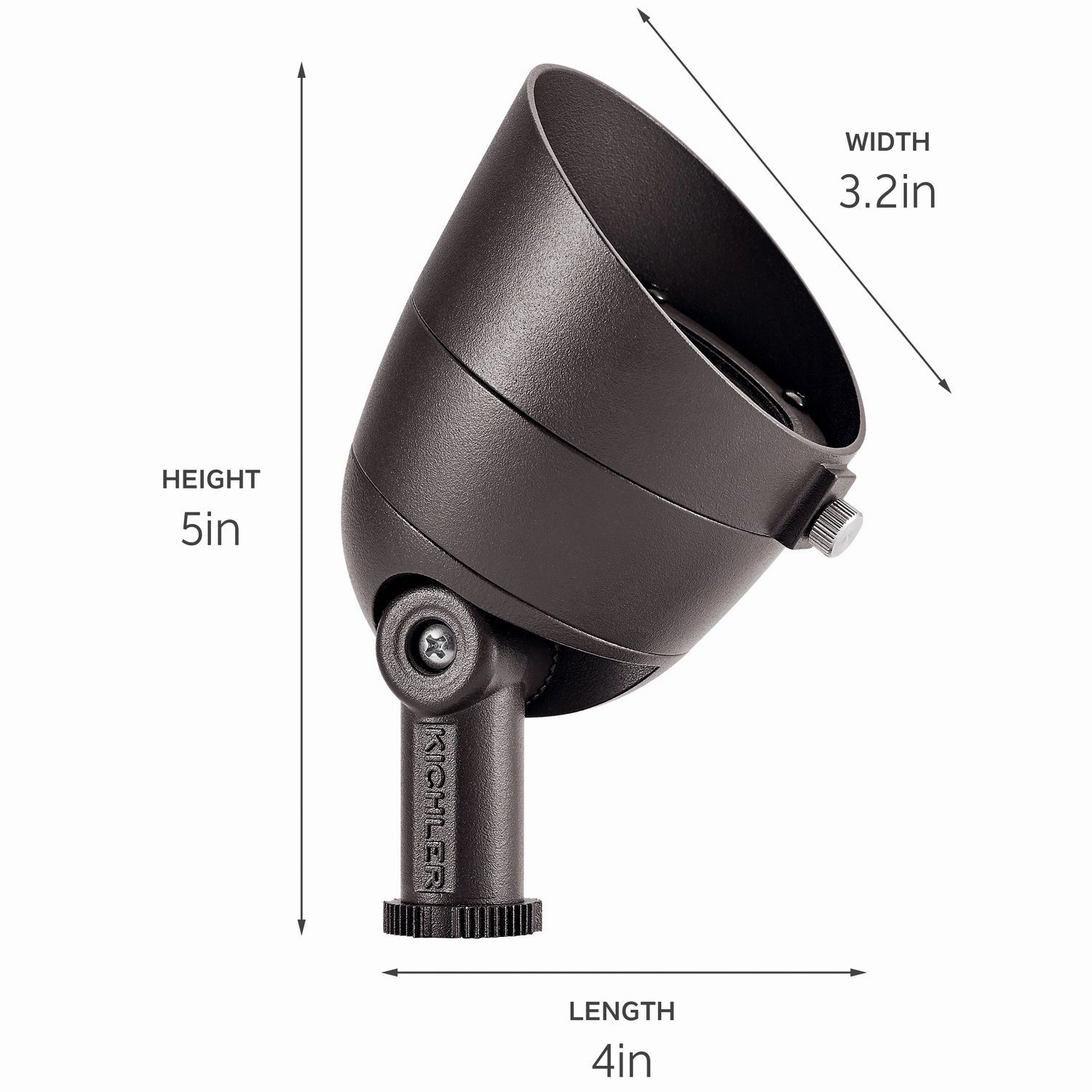 Landscape Led LED Accent Textured Black Outdoor Accent Lights deals