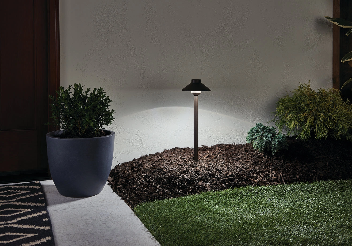 Landscape Led LED Path Light Textured Architectural Bronze Outdoor Path Lights special offer