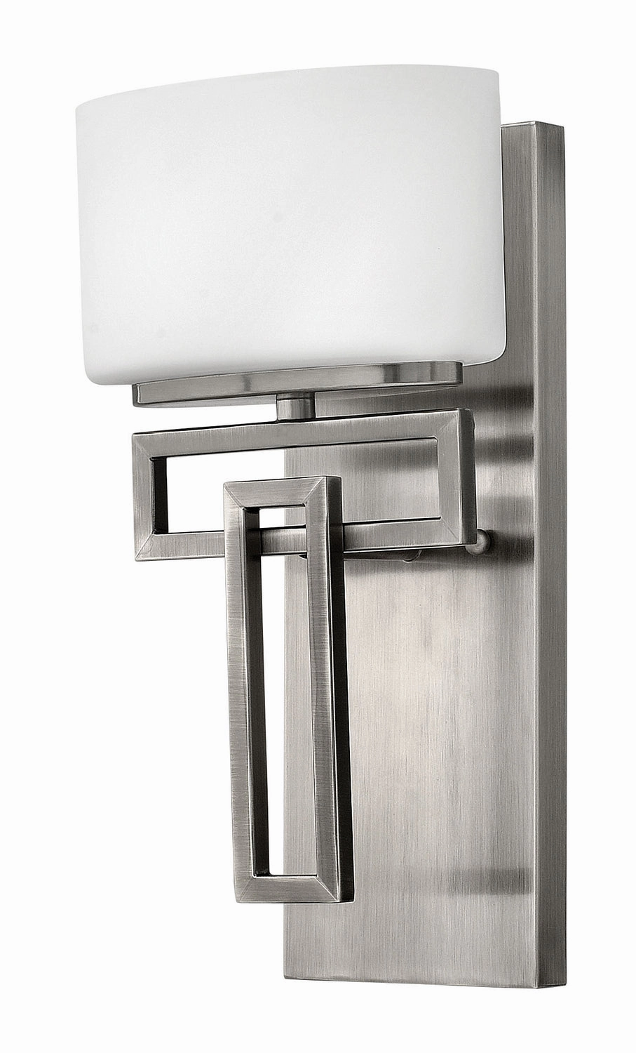 Lanza One Light Bath Sconce in Antique Nickel Stylish Wall Lights offers