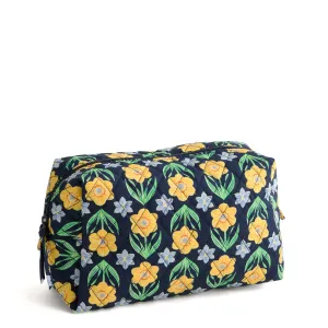 Large Cosmetic Case - Daffodils