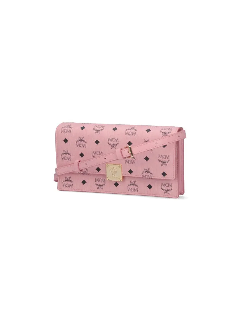 Large Wallet With Strap ?Pink