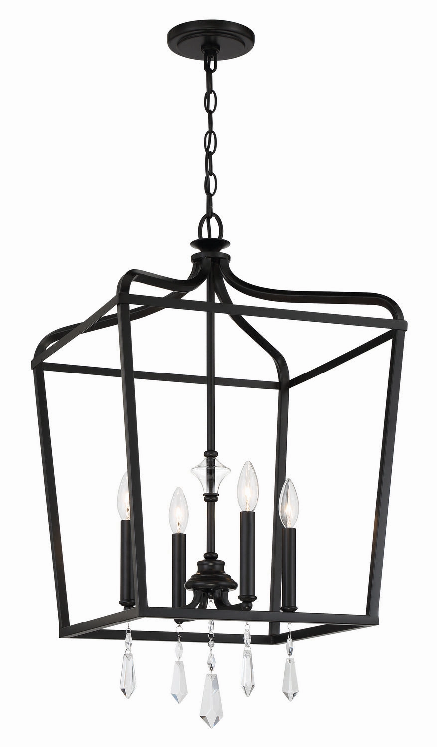 Laurel Estate Four Light Foyer Pendant Coal Ceiling Lights Lighting discount price