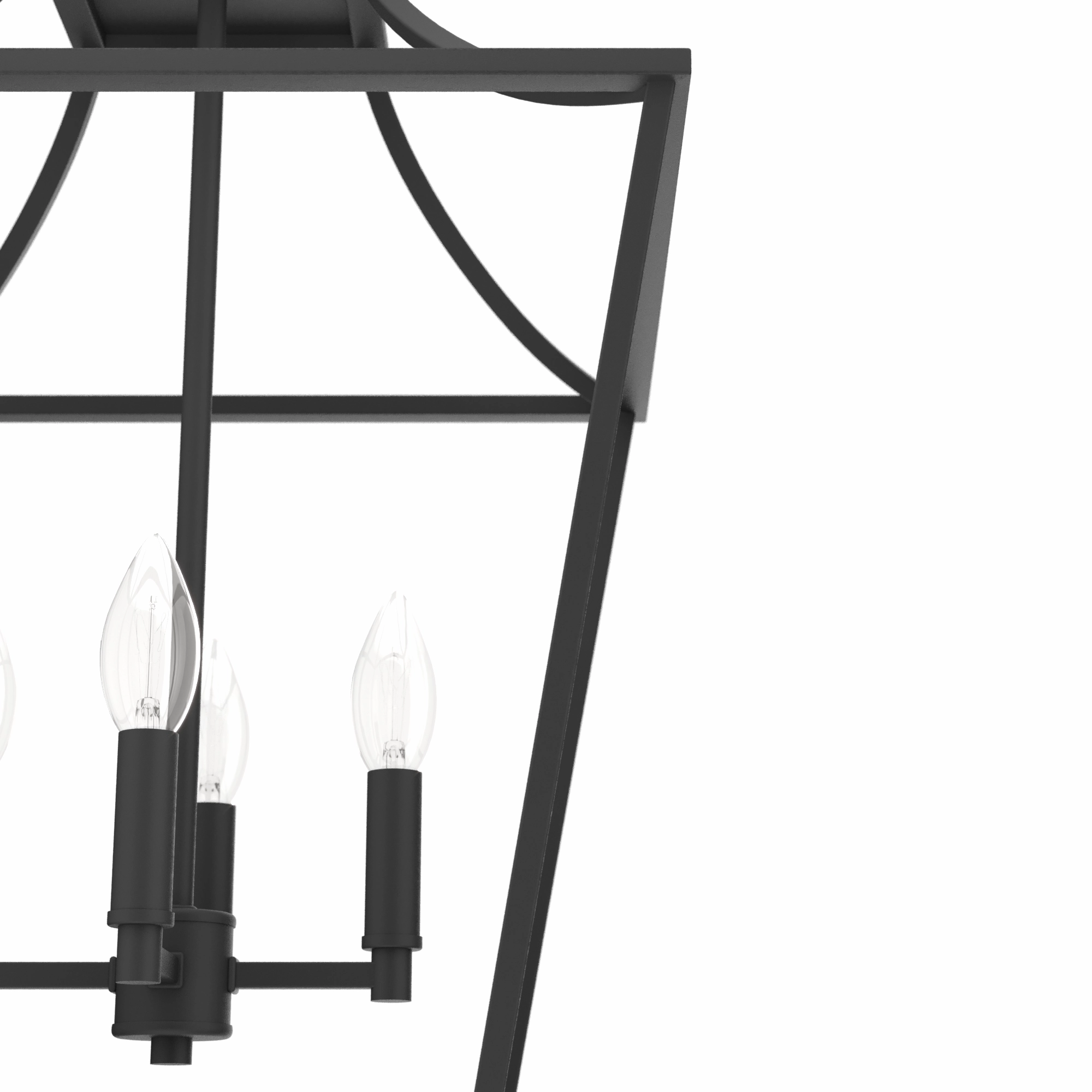 Laurel Ridge Four Light Pendant Natural Black Iron Buy Ceiling Lights online