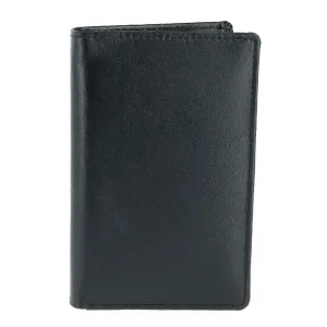 Leather Bifold Badge Holder Wallet