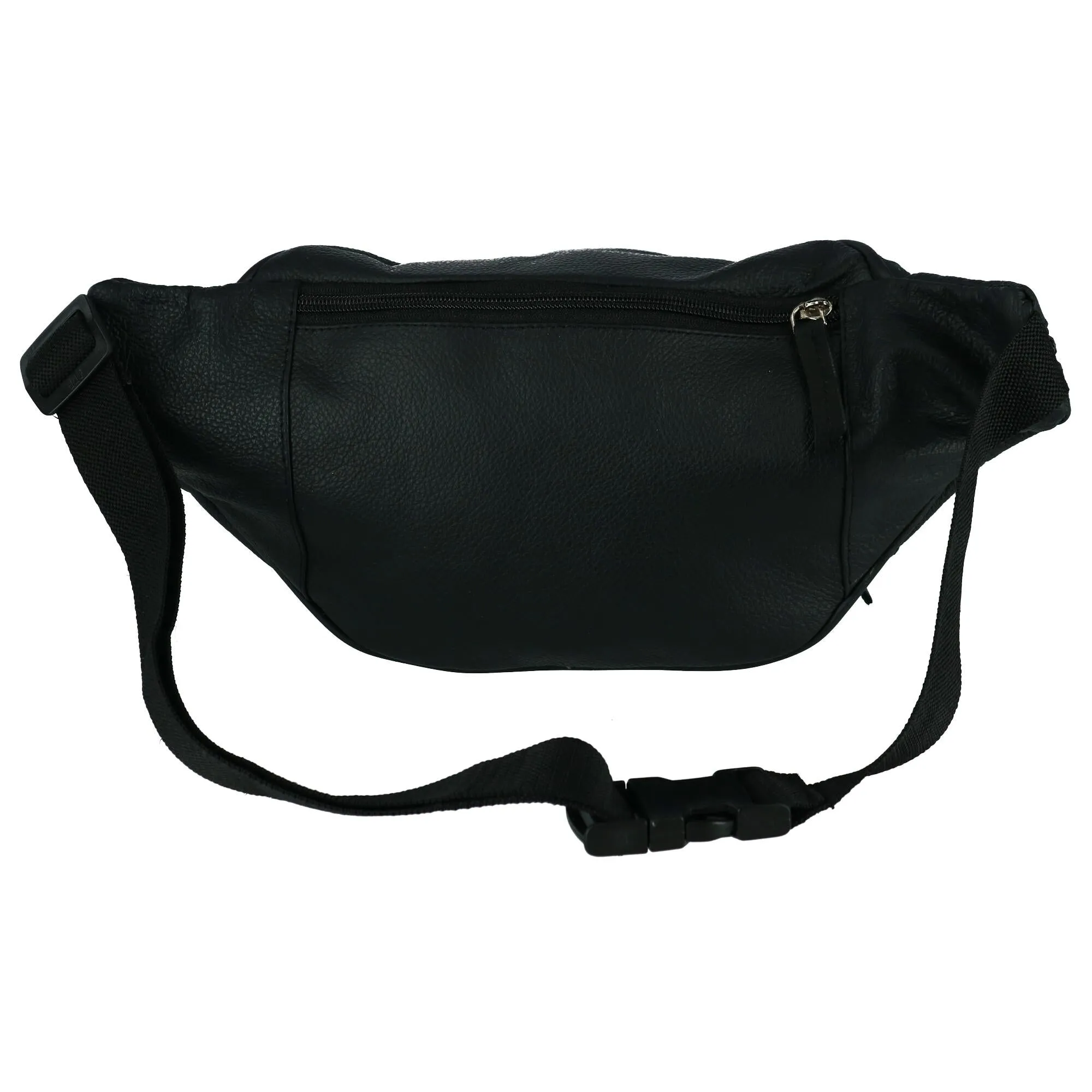 Leather Fanny Waist Pack With Multiple Pockets