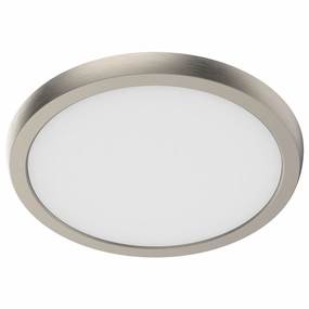 LED Flush Mount Brushed Nickel Outdoor Ceiling Mount Lighting flash sale