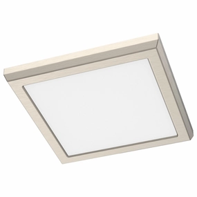 LED Flush Mount Brushed Nickel Outdoor Ceiling Mount Lighting flash sale