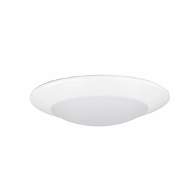 LED Flush Mount Matte Powder White Outdoor Ceiling Mount Lighting flash sale