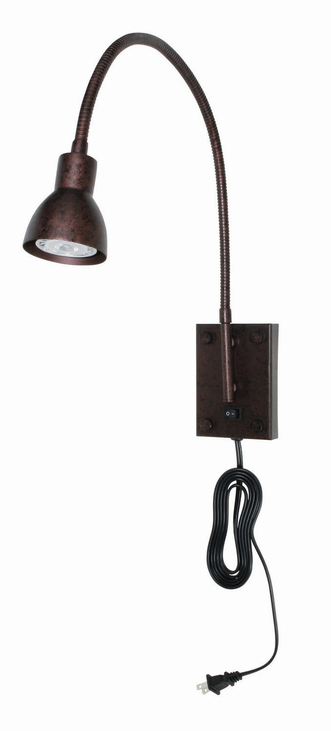 Led Gooseneck LED Wall Lamp Rust Best Wall Lights online store