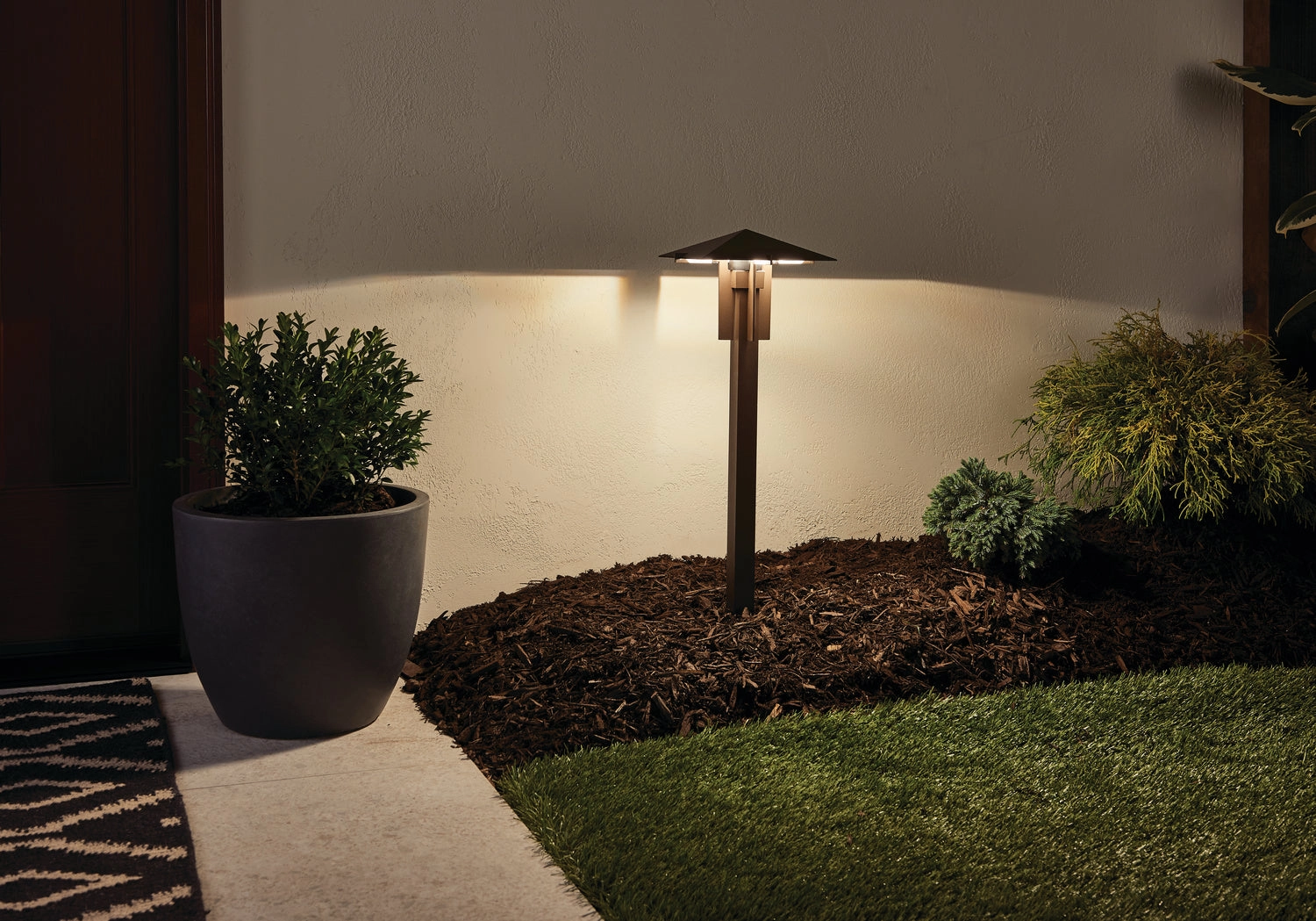 LED Path Light Textured Architectural Bronze Outdoor Path Lights special offer