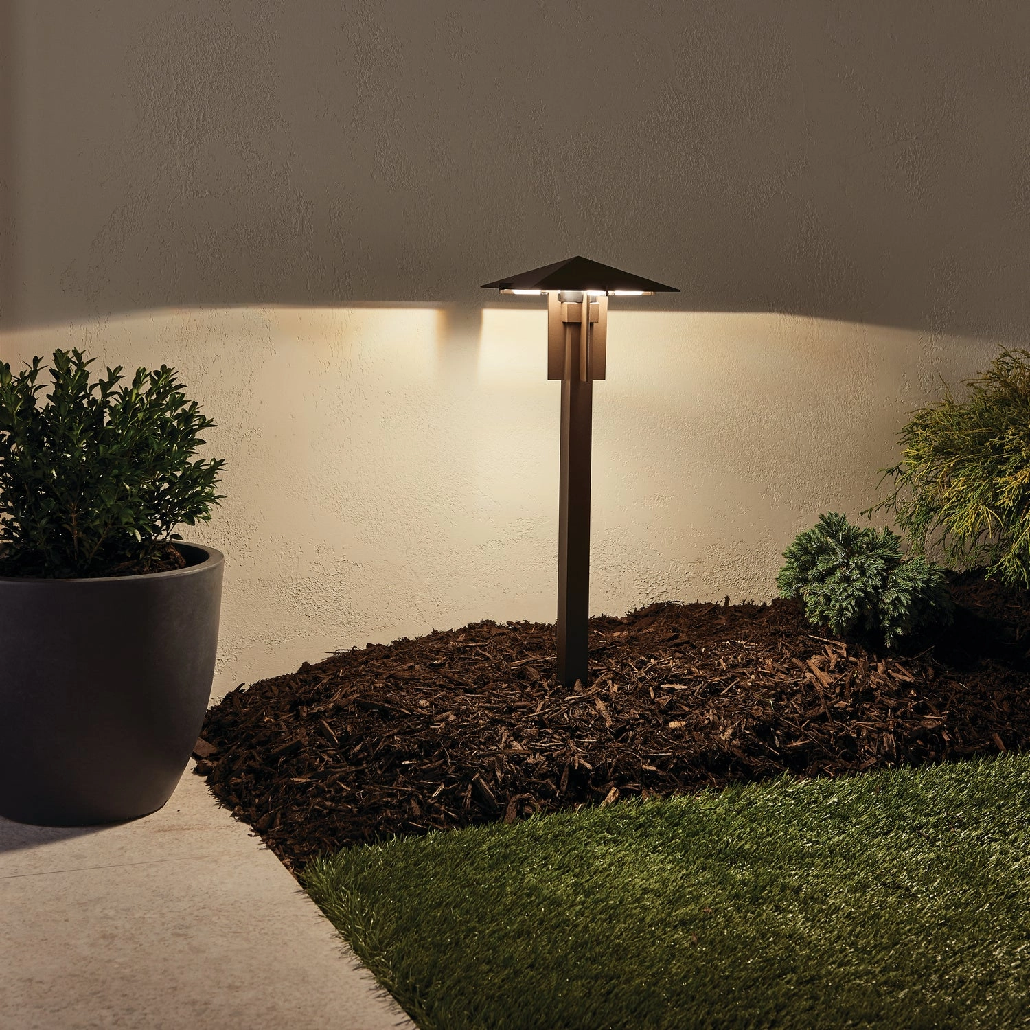 LED Path Light Textured Architectural Bronze Outdoor Path Lights special offer
