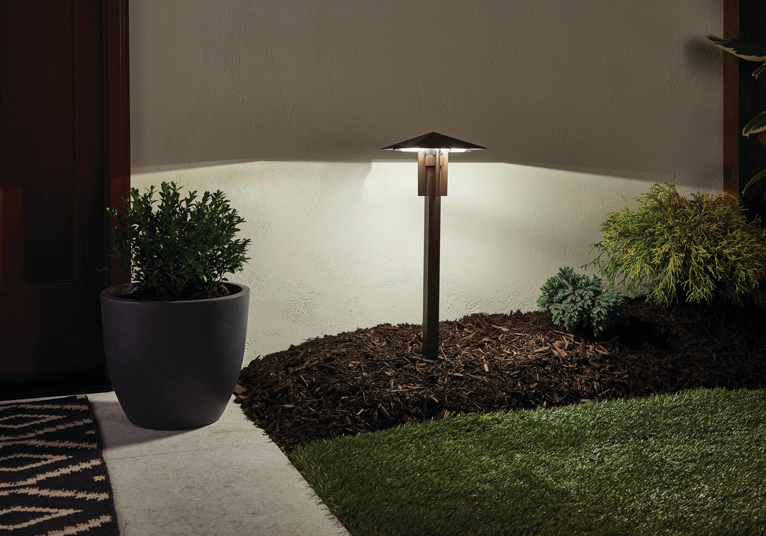 LED Path Light Textured Architectural Bronze Outdoor Path Lights special offer