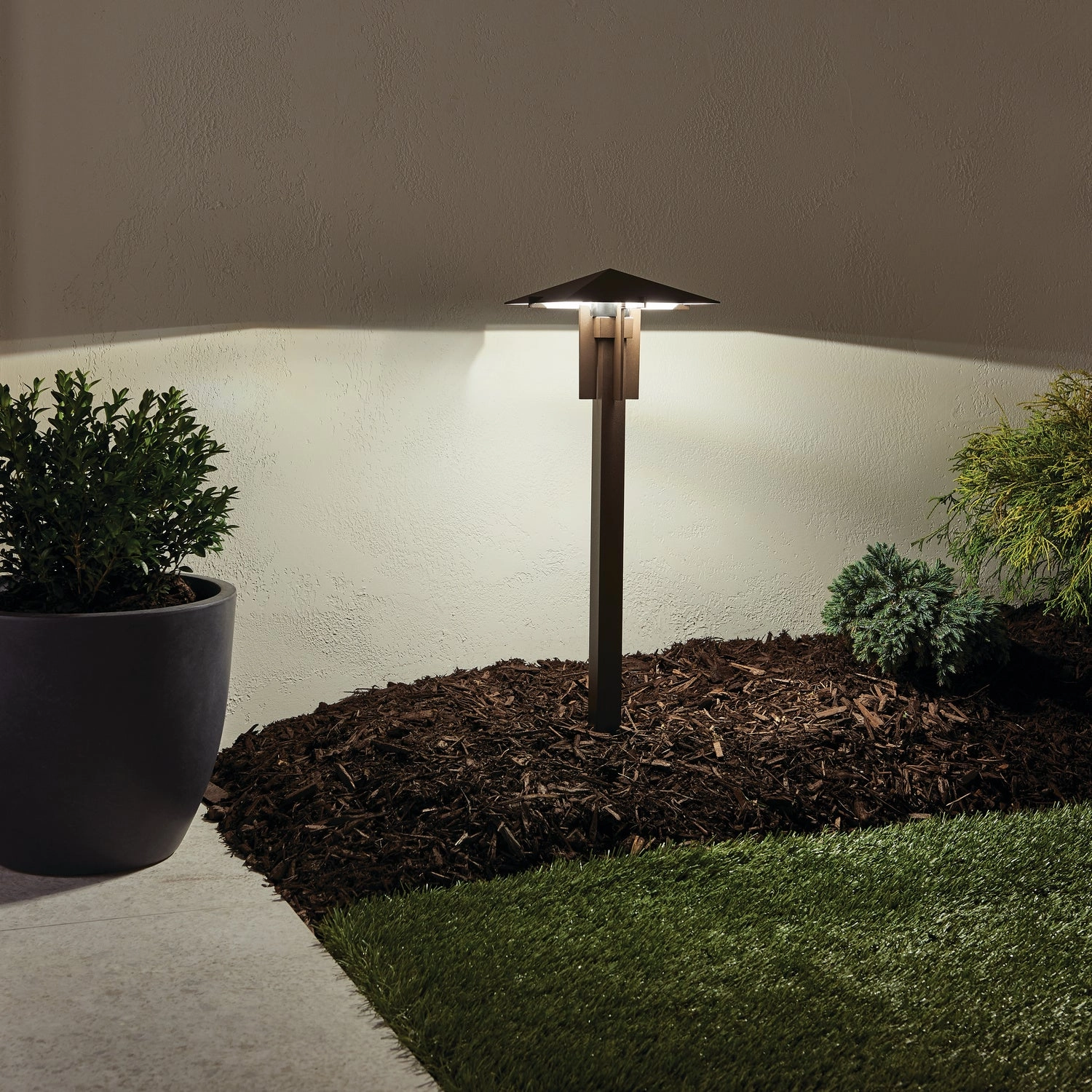 LED Path Light Textured Architectural Bronze Outdoor Path Lights special offer