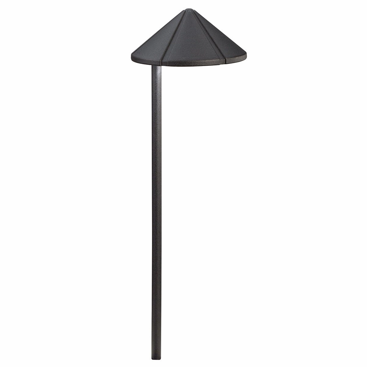 LED Side Mount Textured Black Outdoor Path Lights special offer