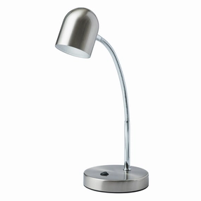 LED Table Lamp Satin Chrome Desk Lamps Lighting sale online