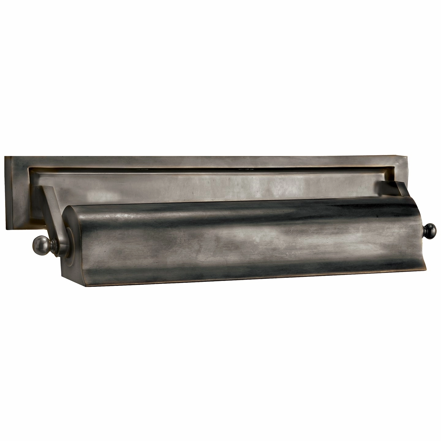 Library Two Light Picture Light Bronze Wall Lights for patio sale