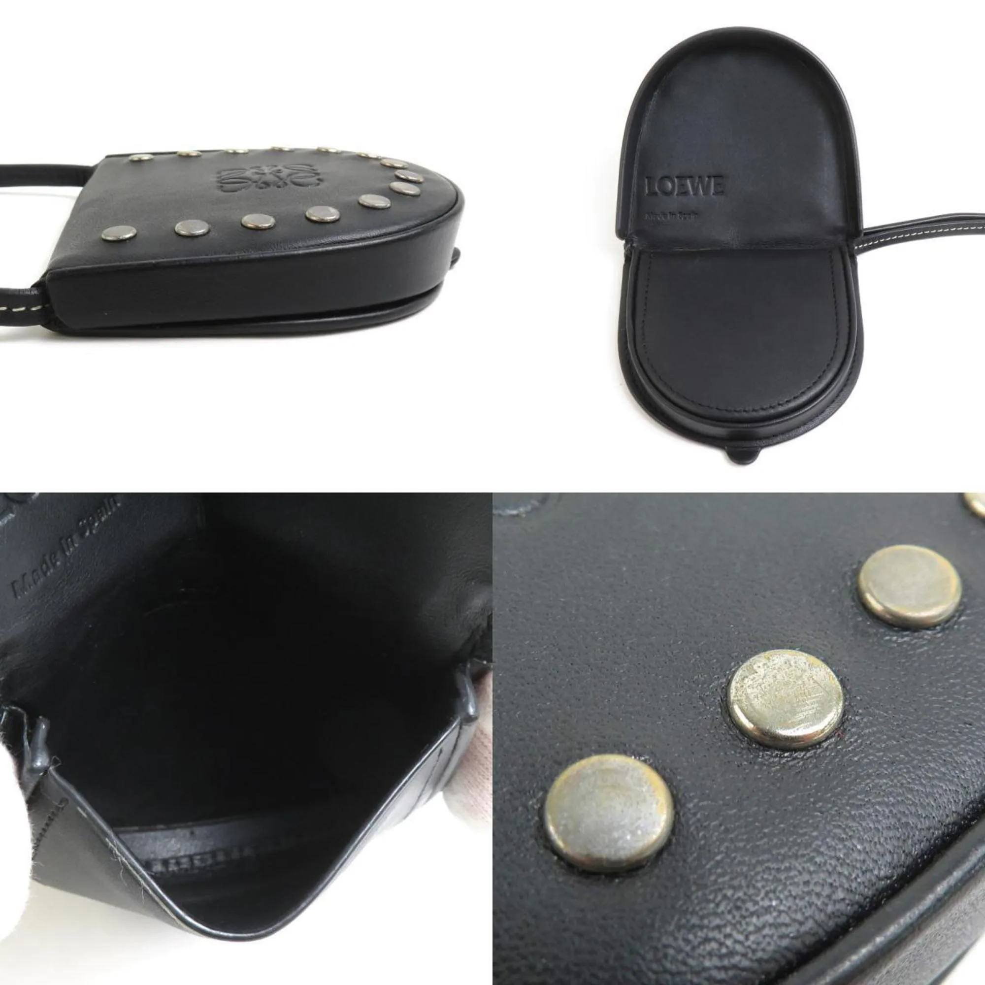 Loewe Leather Coin Purse/Coin Case (Pre-Owned)