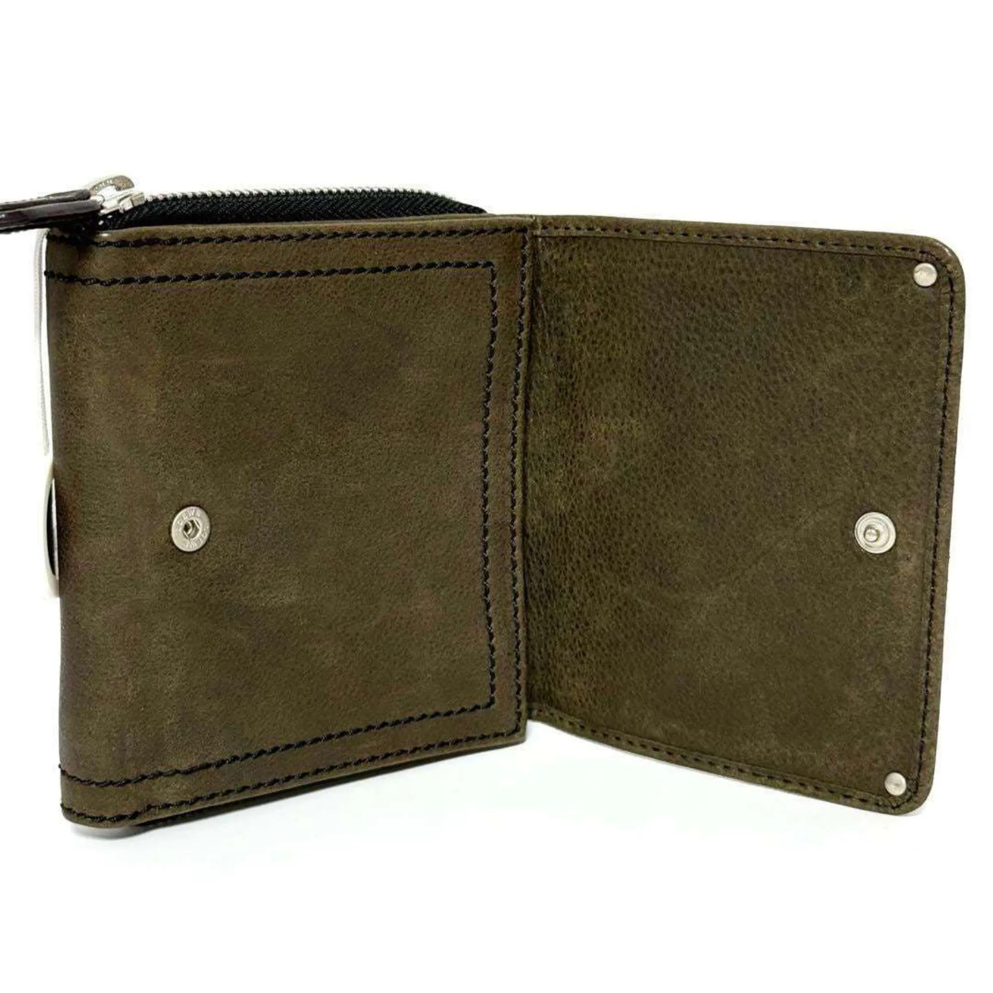 Loewe Leather Middle Wallet (Bi-Fold) (Pre-Owned)