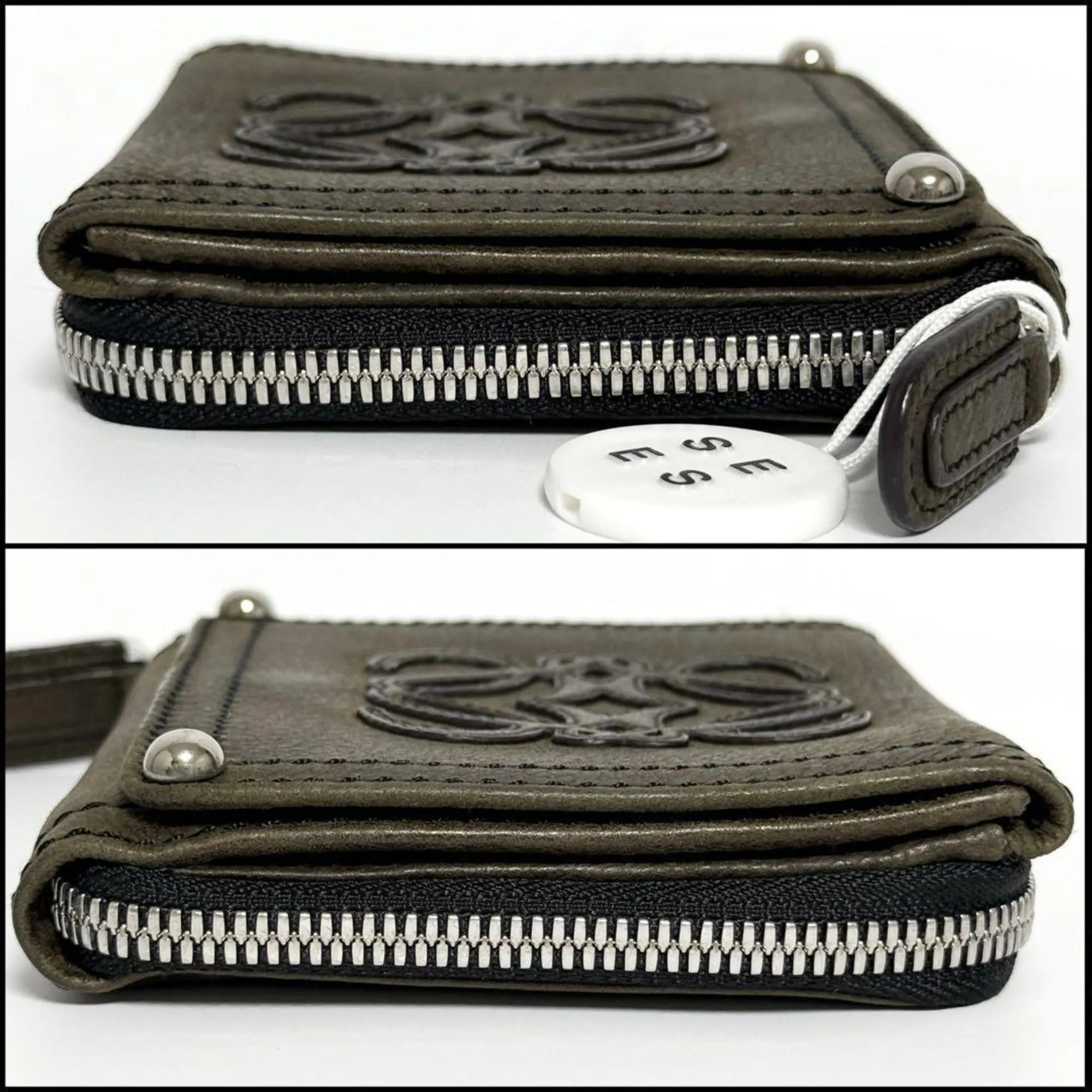 Loewe Leather Middle Wallet (Bi-Fold) (Pre-Owned)