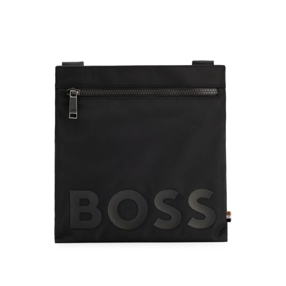 Logo envelope bag in structured