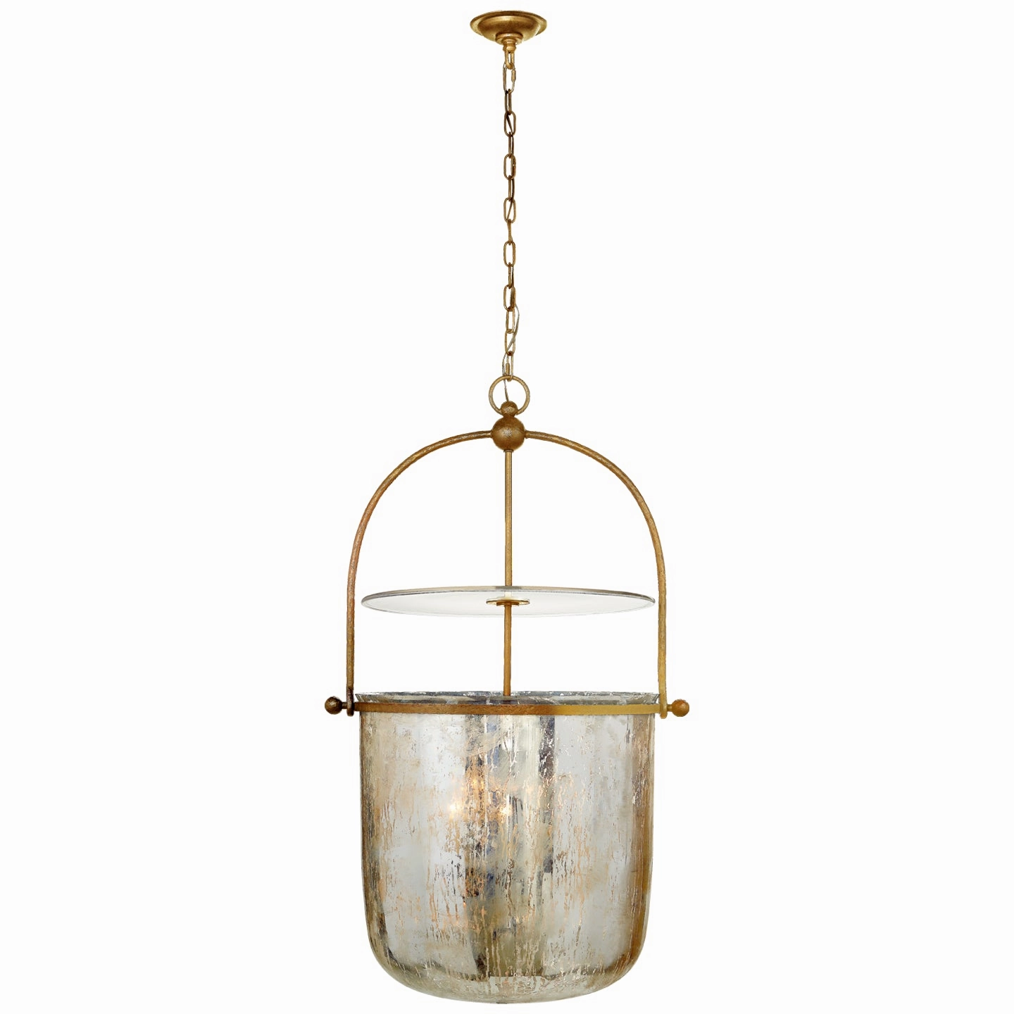Lorford Four Light Lantern Gilded Iron Ceiling Lights Lighting outlet store