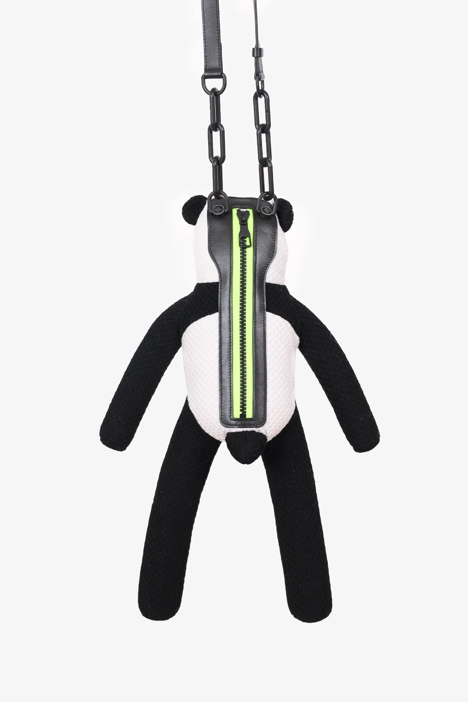 Louis Vuitton Black/White Zoom and Friends Adventure Panda Shoulder Bag
