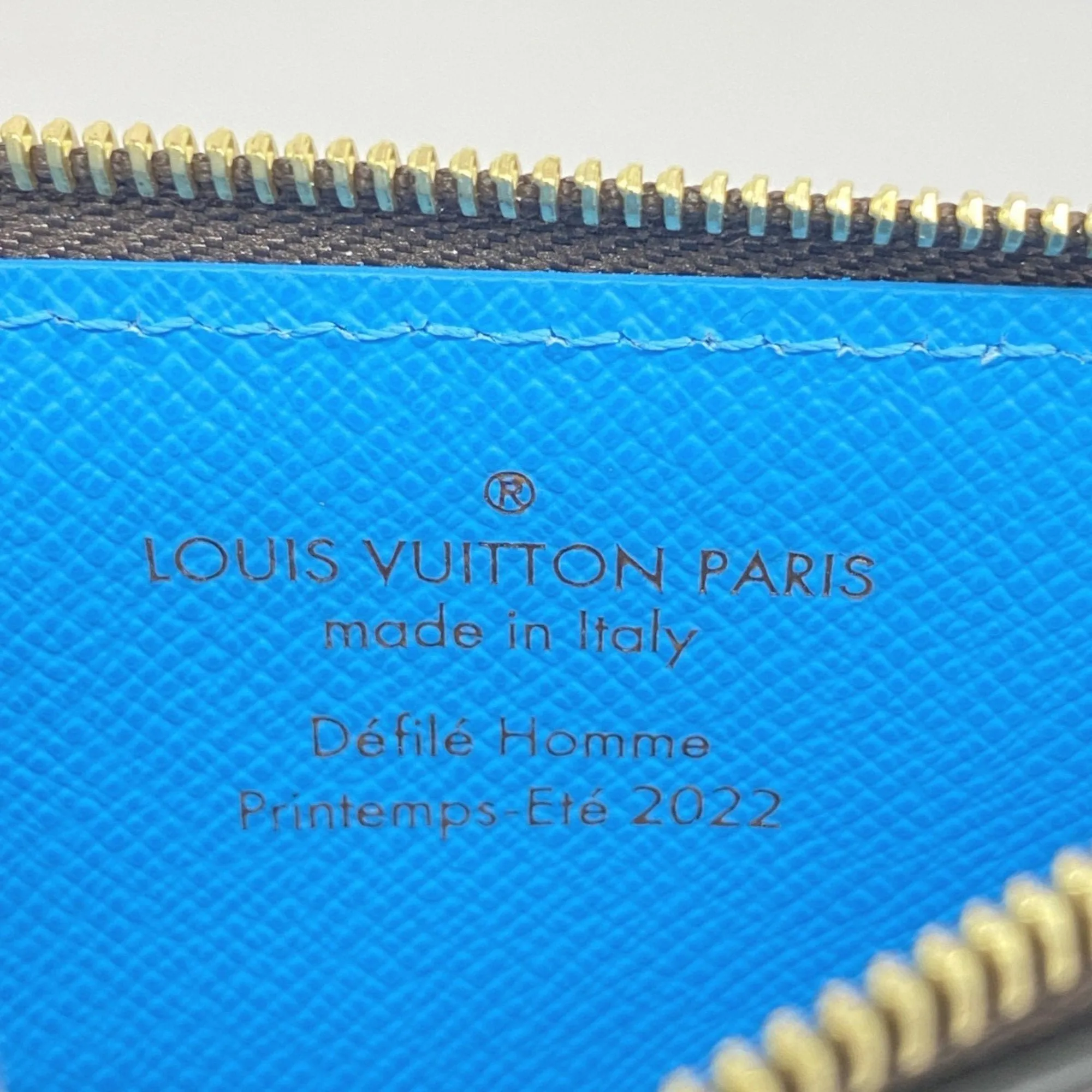 Louis Vuitton blue Coin Purse/Coin Case (Pre-Owned)