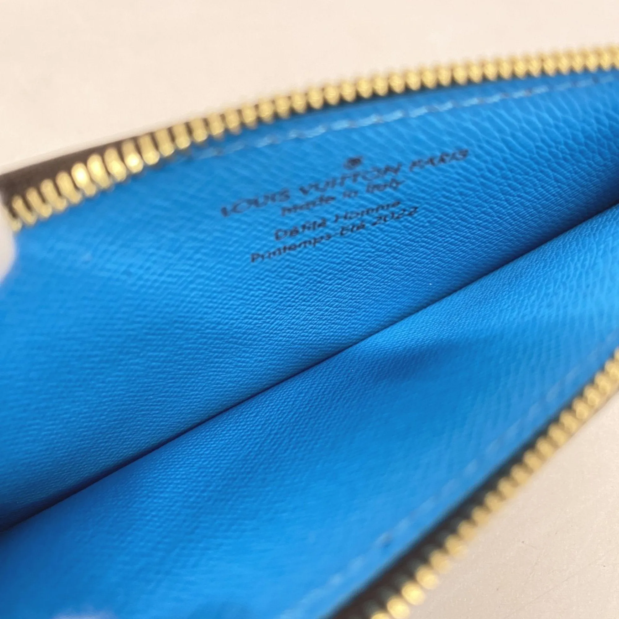 Louis Vuitton blue Coin Purse/Coin Case (Pre-Owned)
