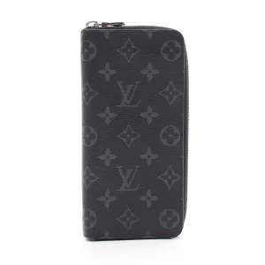 Louis Vuitton Coated Canvas Leather Long Wallet (Bi-Fold) (Pre-Owned)