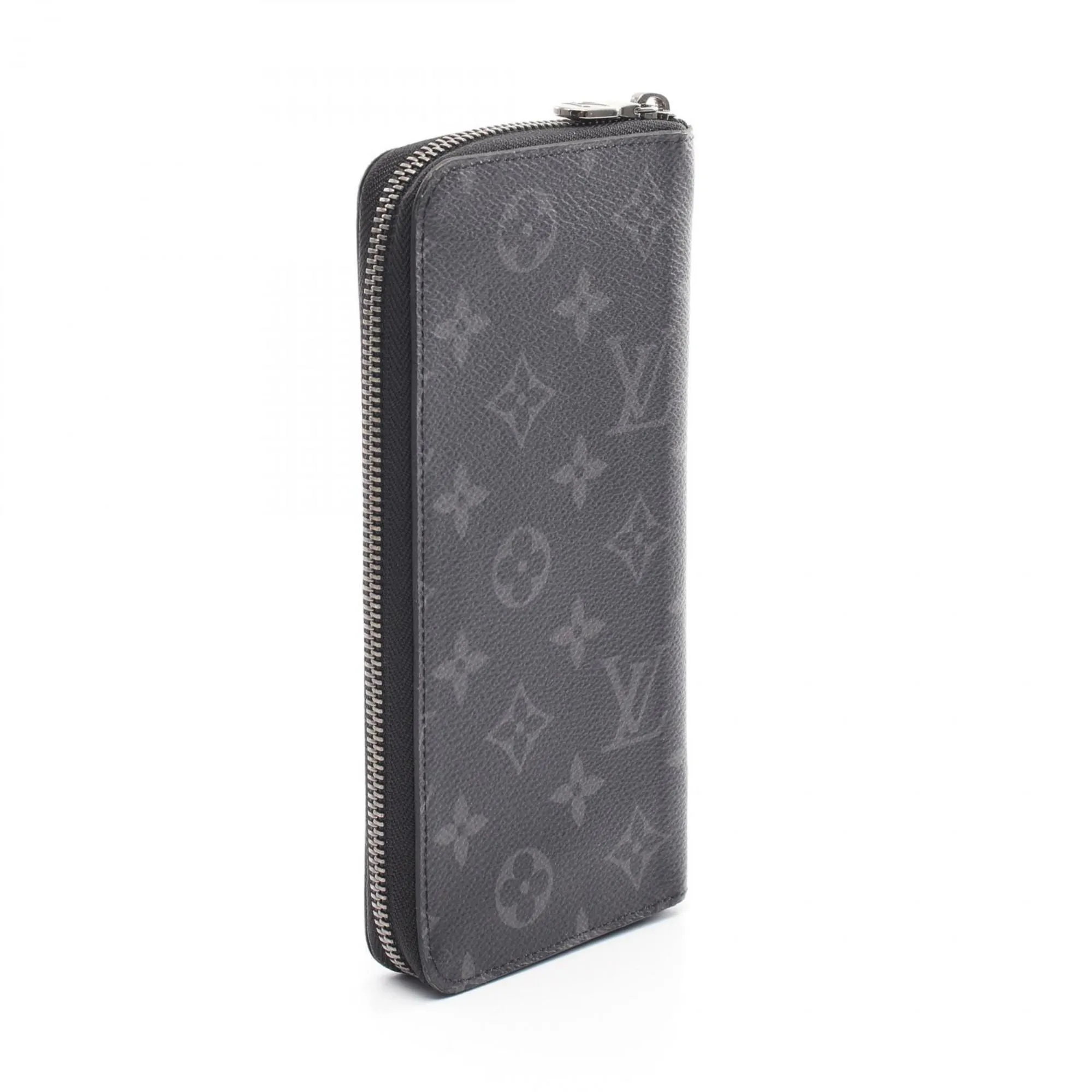 Louis Vuitton Coated Canvas Leather Long Wallet (Bi-Fold) (Pre-Owned)