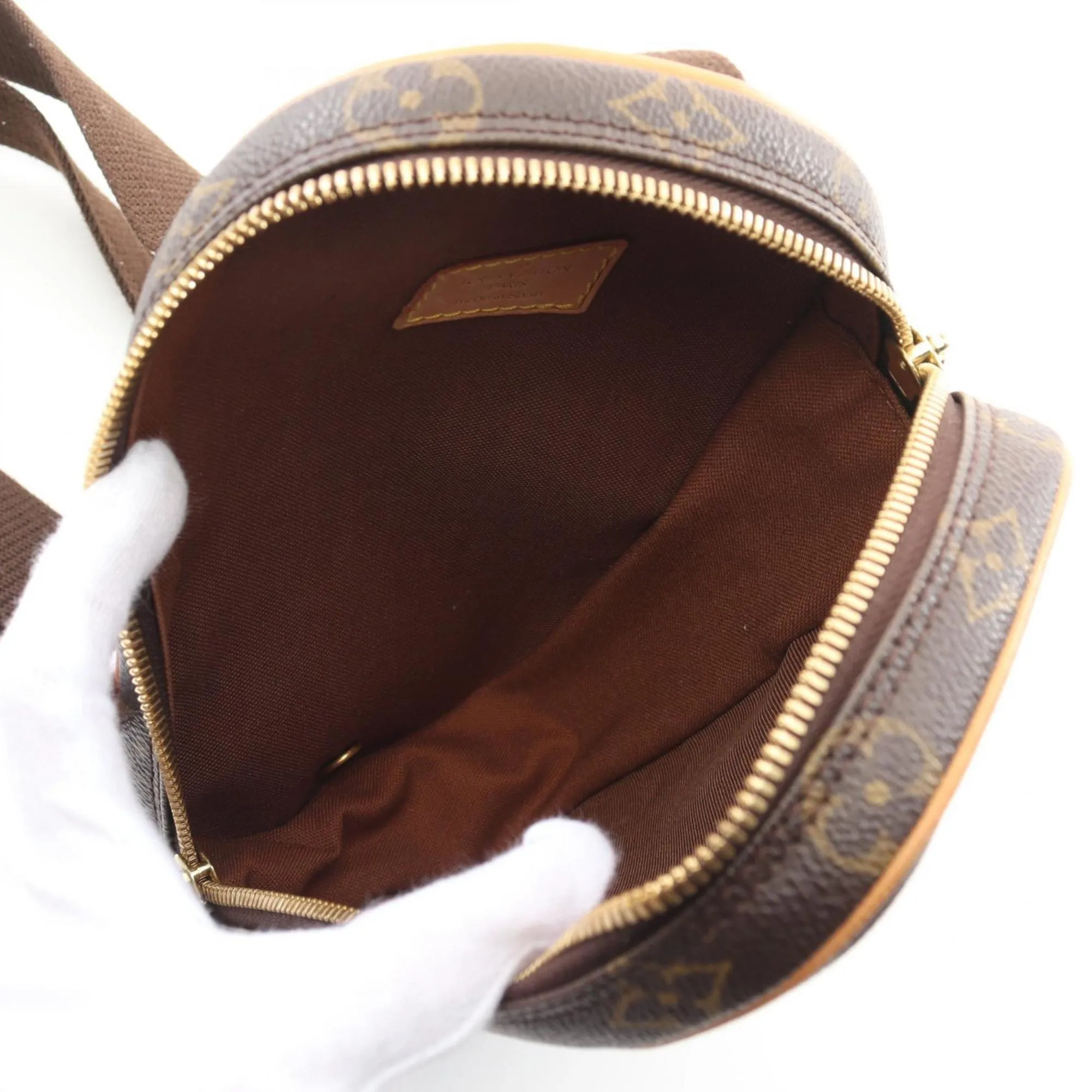 Louis Vuitton Coated Canvas Pvc Leather Fanny Pack (Pre-Owned)