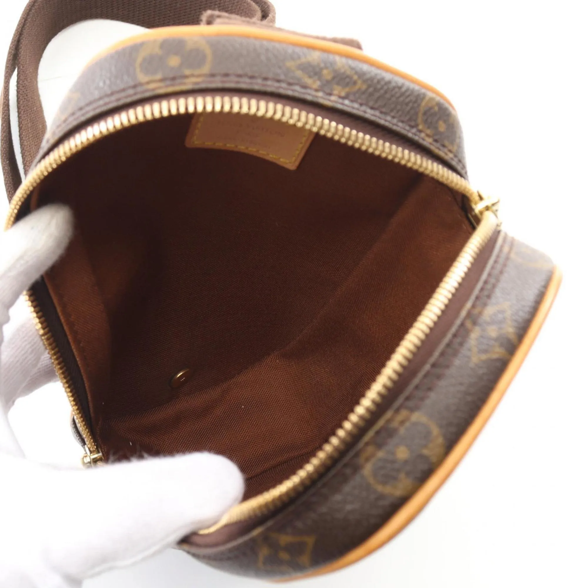 Louis Vuitton Coated Canvas Pvc Leather Fanny Pack (Pre-Owned)