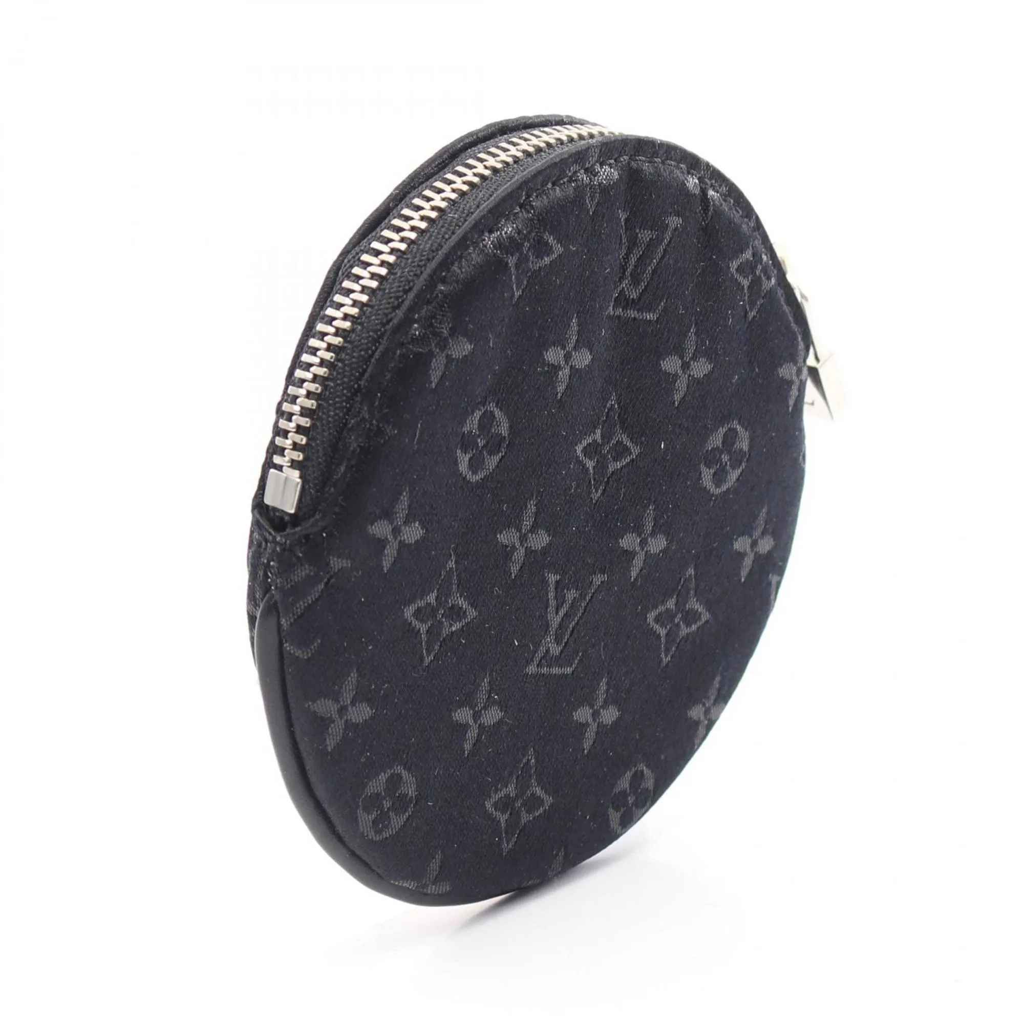 Louis Vuitton  Color Fabric Patent Leather Coin Purse/Coin Case (Pre-Owned)