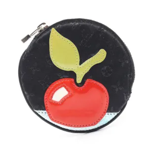 Louis Vuitton  Color Fabric Patent Leather Coin Purse/Coin Case (Pre-Owned)
