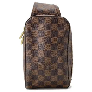 Louis Vuitton Damier Canvas Shoulder Bag Sling Bag (Pre-Owned)