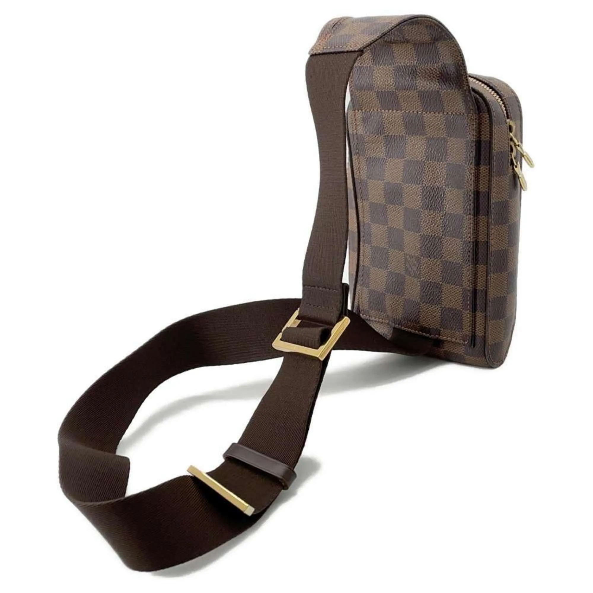 Louis Vuitton Damier Canvas Shoulder Bag Sling Bag (Pre-Owned)