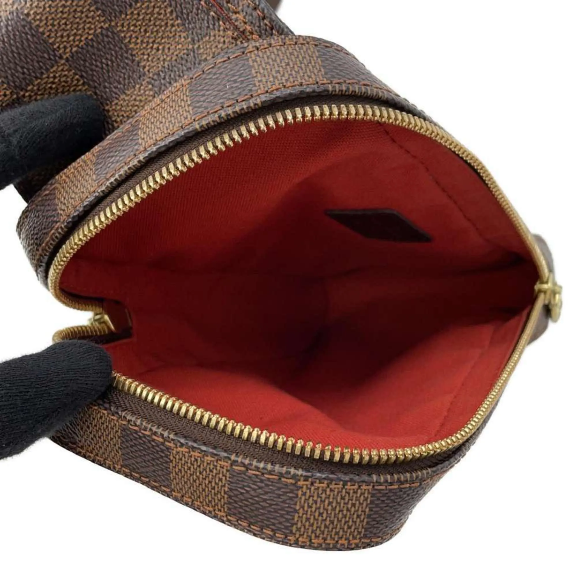 Louis Vuitton Damier Canvas Shoulder Bag Sling Bag (Pre-Owned)