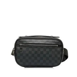 Louis Vuitton  Damier Graphite Ambler Belt Bag (Pre-Owned)