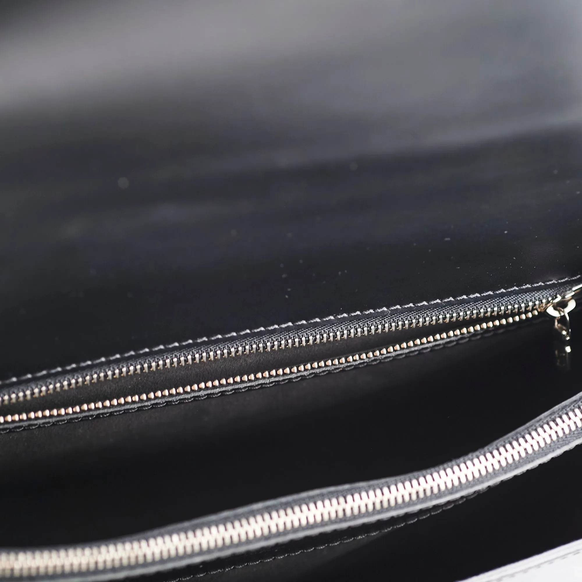 Louis Vuitton Epi Shoulder Bag Black