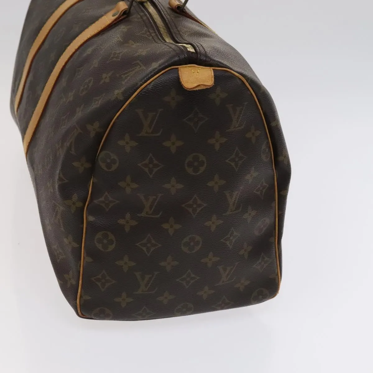Louis Vuitton Keepall 45 Canvas Travel Bag (Pre-Owned)