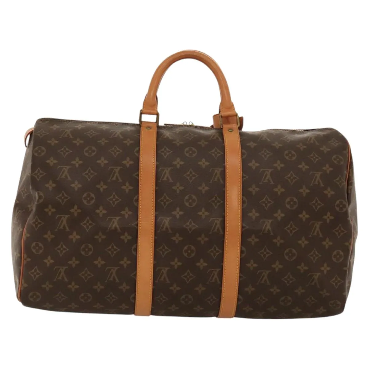 Louis Vuitton Keepall 50 Canvas Travel Bag (Pre-Owned)