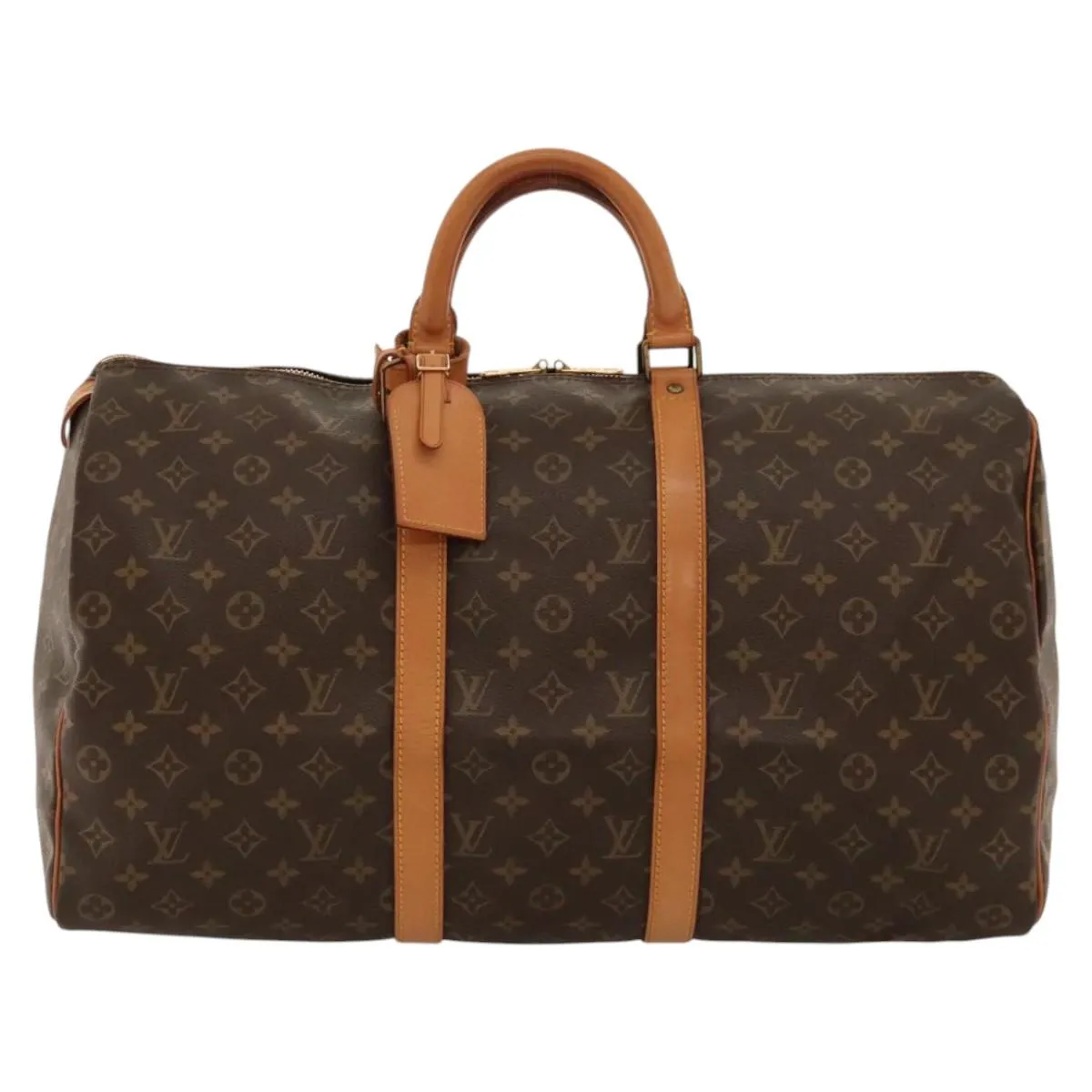 Louis Vuitton Keepall 50 Canvas Travel Bag (Pre-Owned)