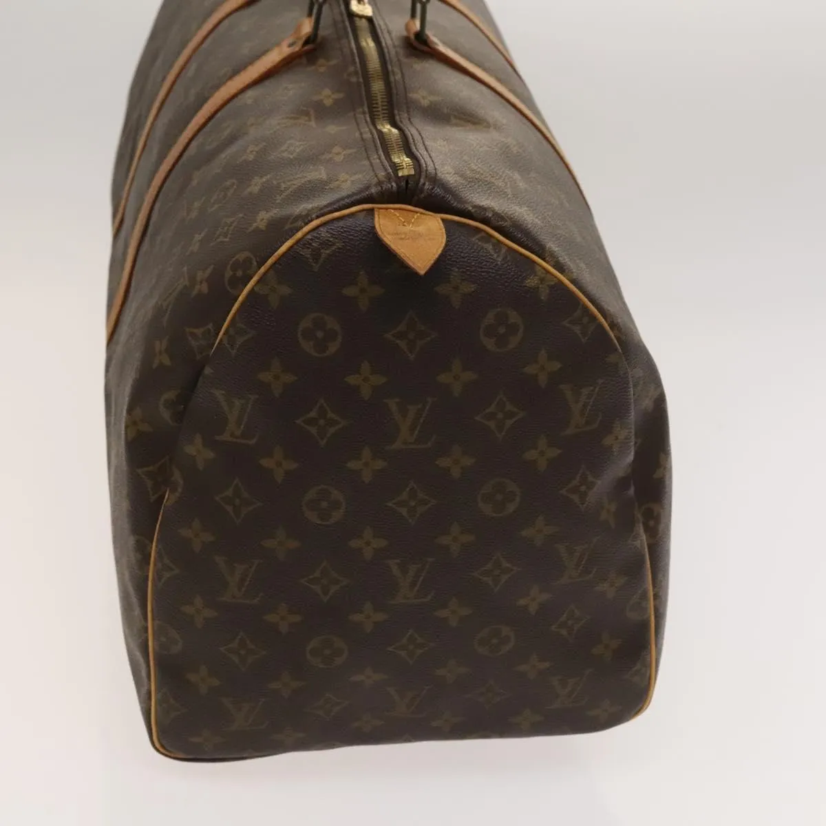 Louis Vuitton Keepall 55 Canvas Travel Bag (Pre-Owned)