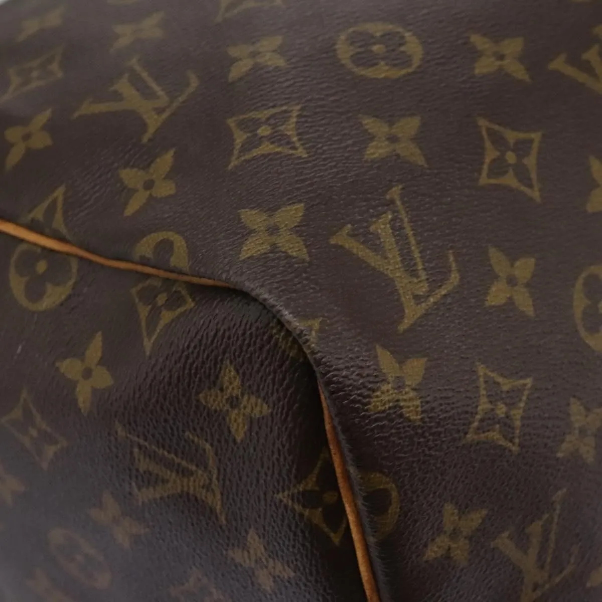 Louis Vuitton Keepall 55 Canvas Travel Bag (Pre-Owned)