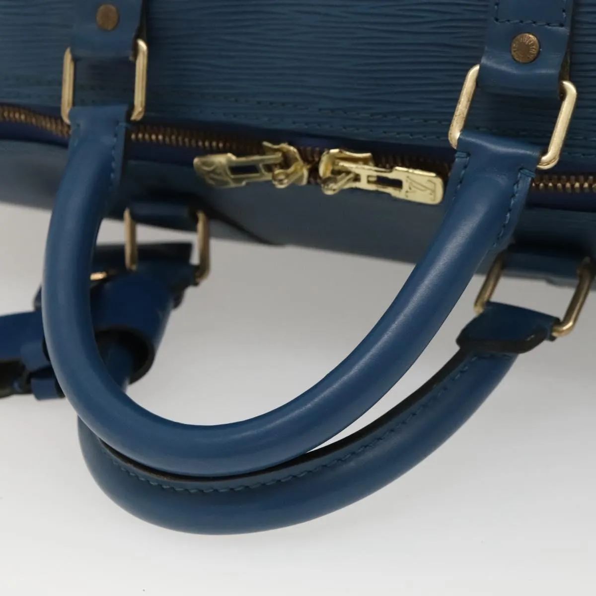 Louis Vuitton Keepall 55 Leather Travel Bag (Pre-Owned)