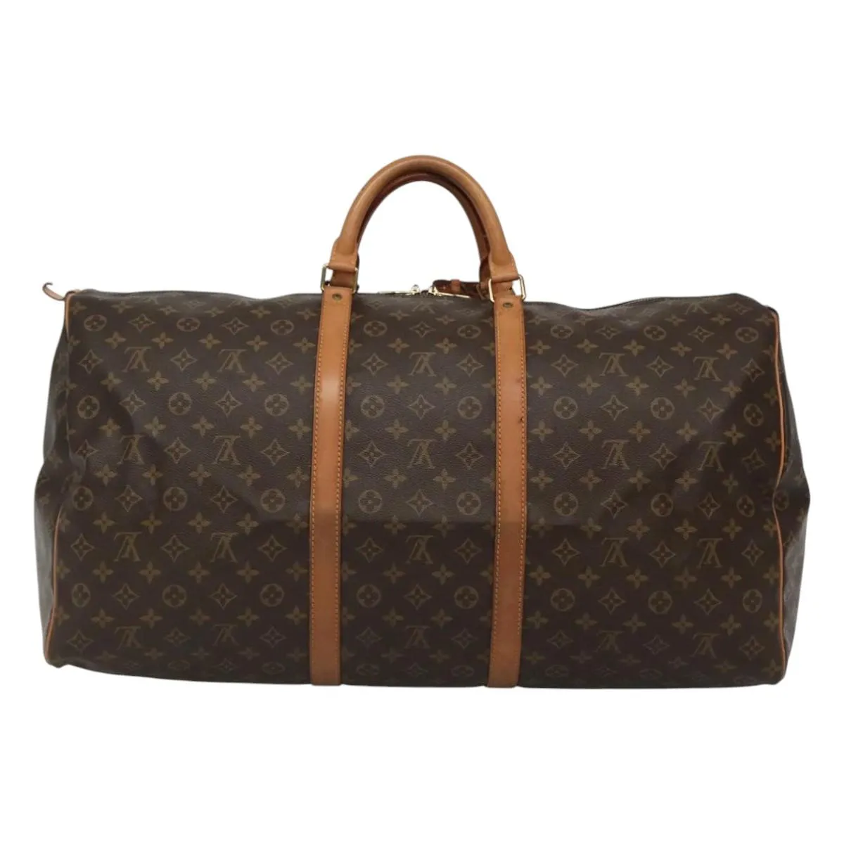 Louis Vuitton Keepall 60 Canvas Travel Bag (Pre-Owned)