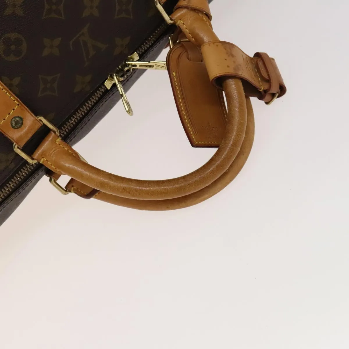 Louis Vuitton Keepall 60 Canvas Travel Bag (Pre-Owned)
