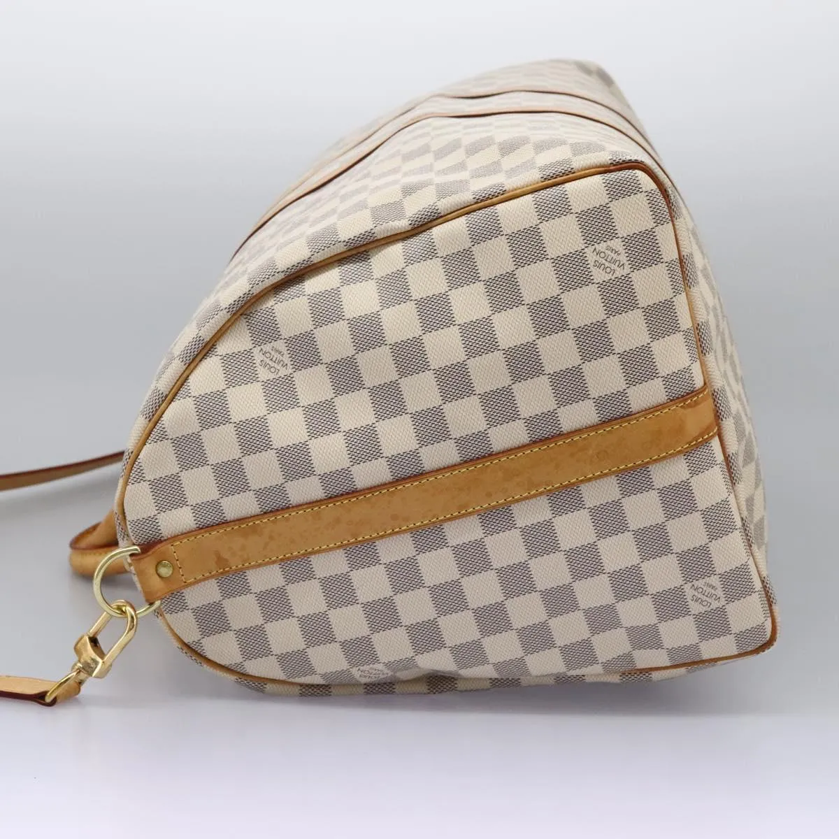 Louis Vuitton Keepall Bandoulire 55 Canvas Travel Bag (Pre-Owned)