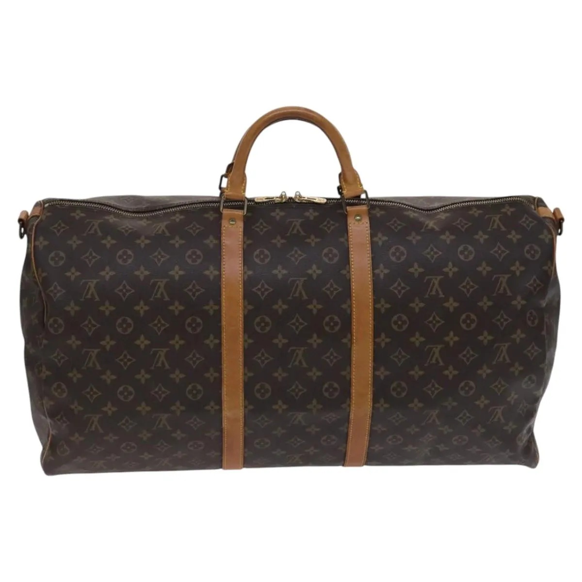 Louis Vuitton Keepall Bandoulire 60 Canvas Travel Bag (Pre-Owned)