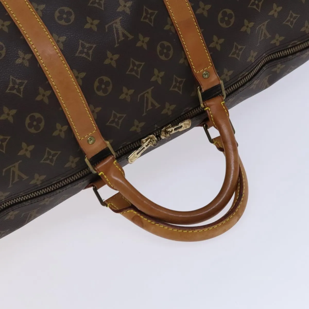 Louis Vuitton Keepall Bandoulire 60 Canvas Travel Bag (Pre-Owned)